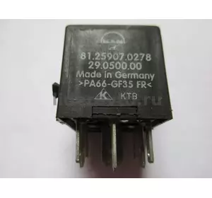 Реле сопративления 81259070278, MAN (Ман) TGS (T-101) MAN (Ман) 81259070278 Реле сопративления 81259070278, MAN (Ман) TGS (T-101) MAN (Ман) 81259070278