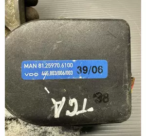 81259706103, 81259706100, 81259706110 Педаль газу акселератора MAN 81259706103, 81259706100, 81259706110 Педаль газу акселератора MAN